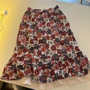 Aritzia chariot midi skirt